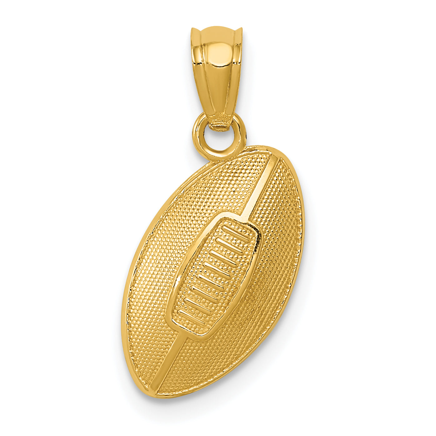 14k Football Pendant