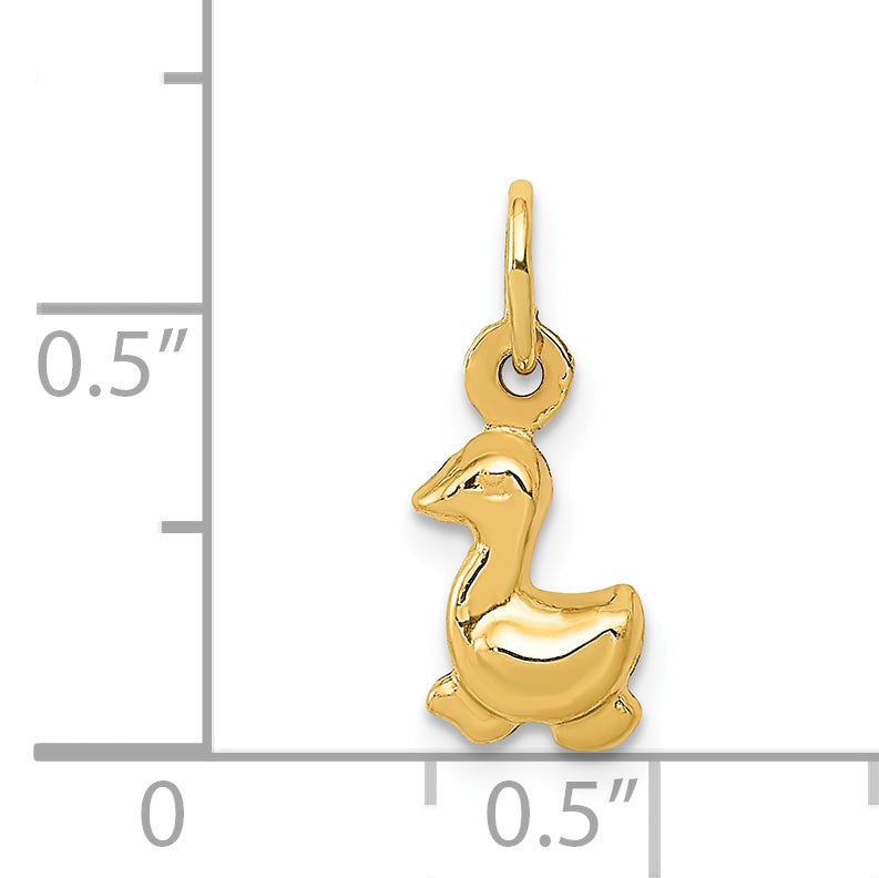 14k Duck Charm