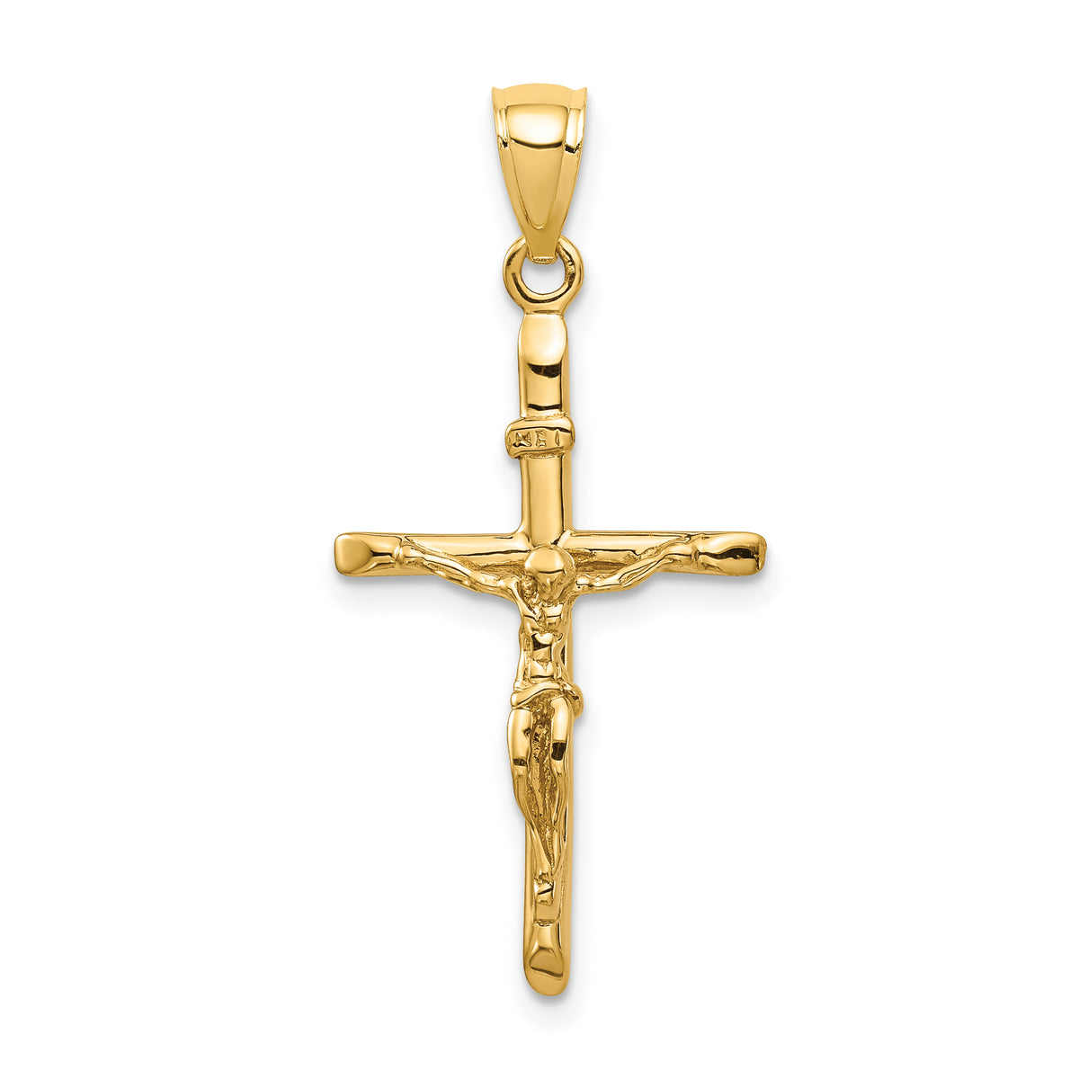 14k INRI Crucifix Pendant