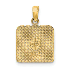 14k BIRTH CERTIFICATE Charm