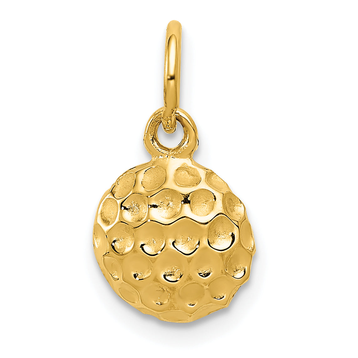 14k Golf Ball Charm