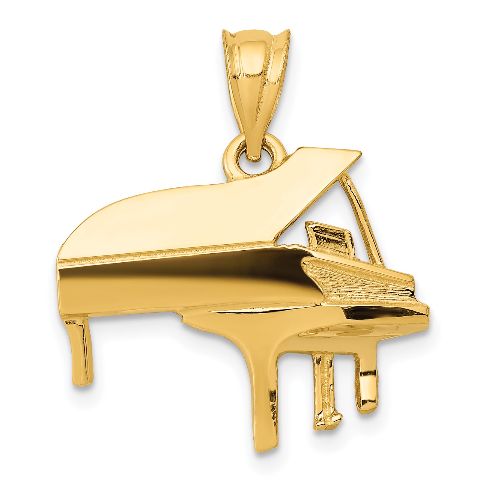 14k Piano Charm