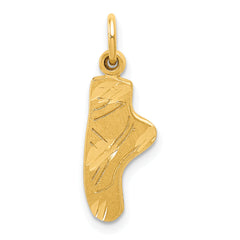 14k Ballet Slipper Charm