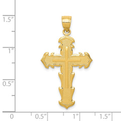 14k Passion Cross Pendant