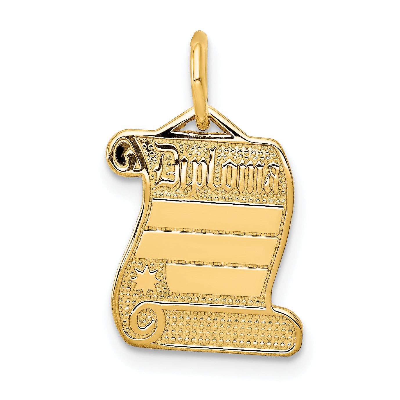 14k DIPLOMA Charm