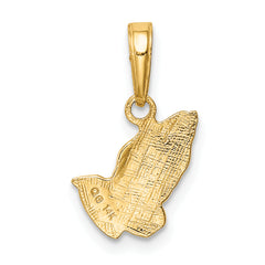 14K Praying Hands Pendant