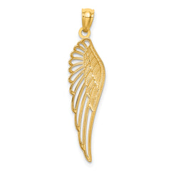 14K Angel Wing Pendant