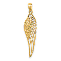 14K Angel Wing Pendant