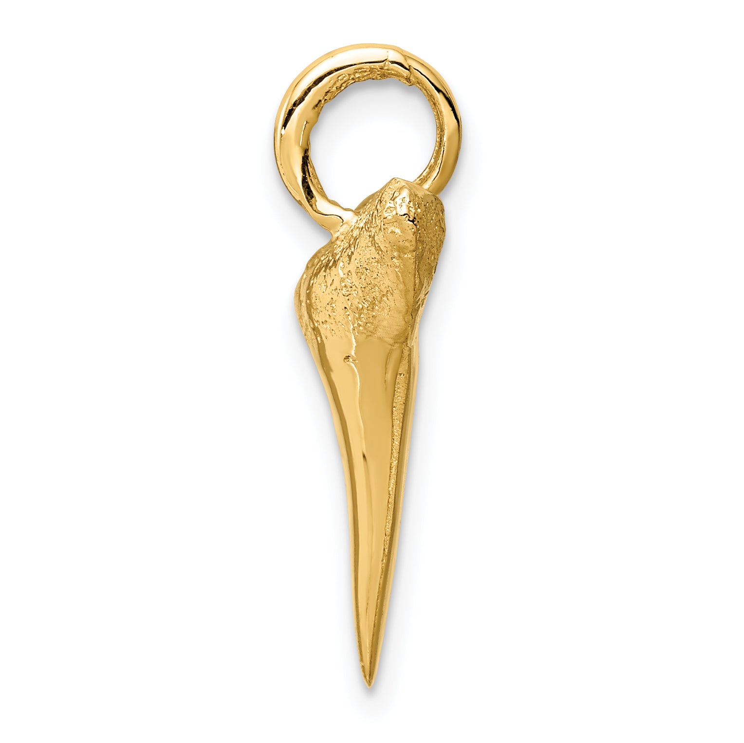 14K Shark Tooth Pendant