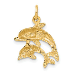 14k Dolphin Charm