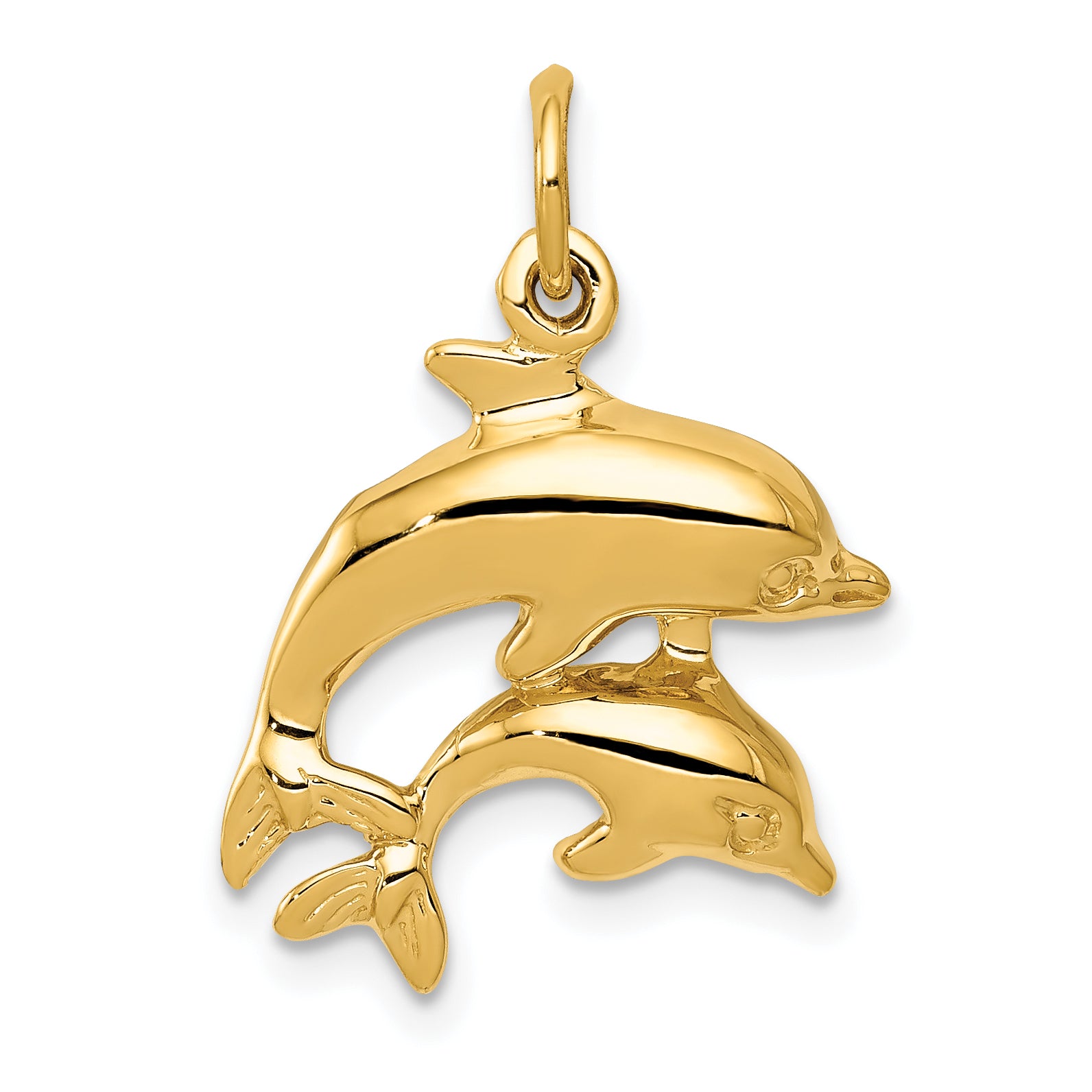 14k Dolphin Charm