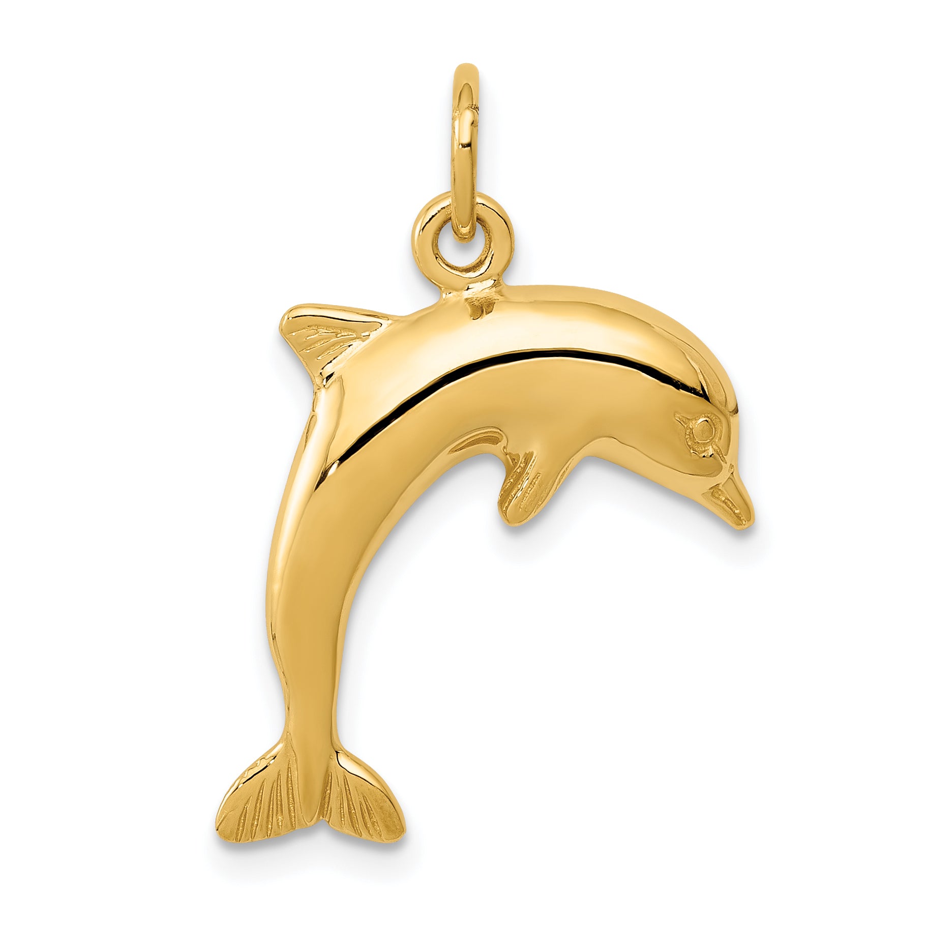 14k Dolphin Charm