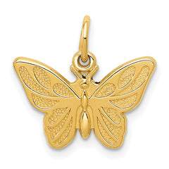 14k Butterfly Charm