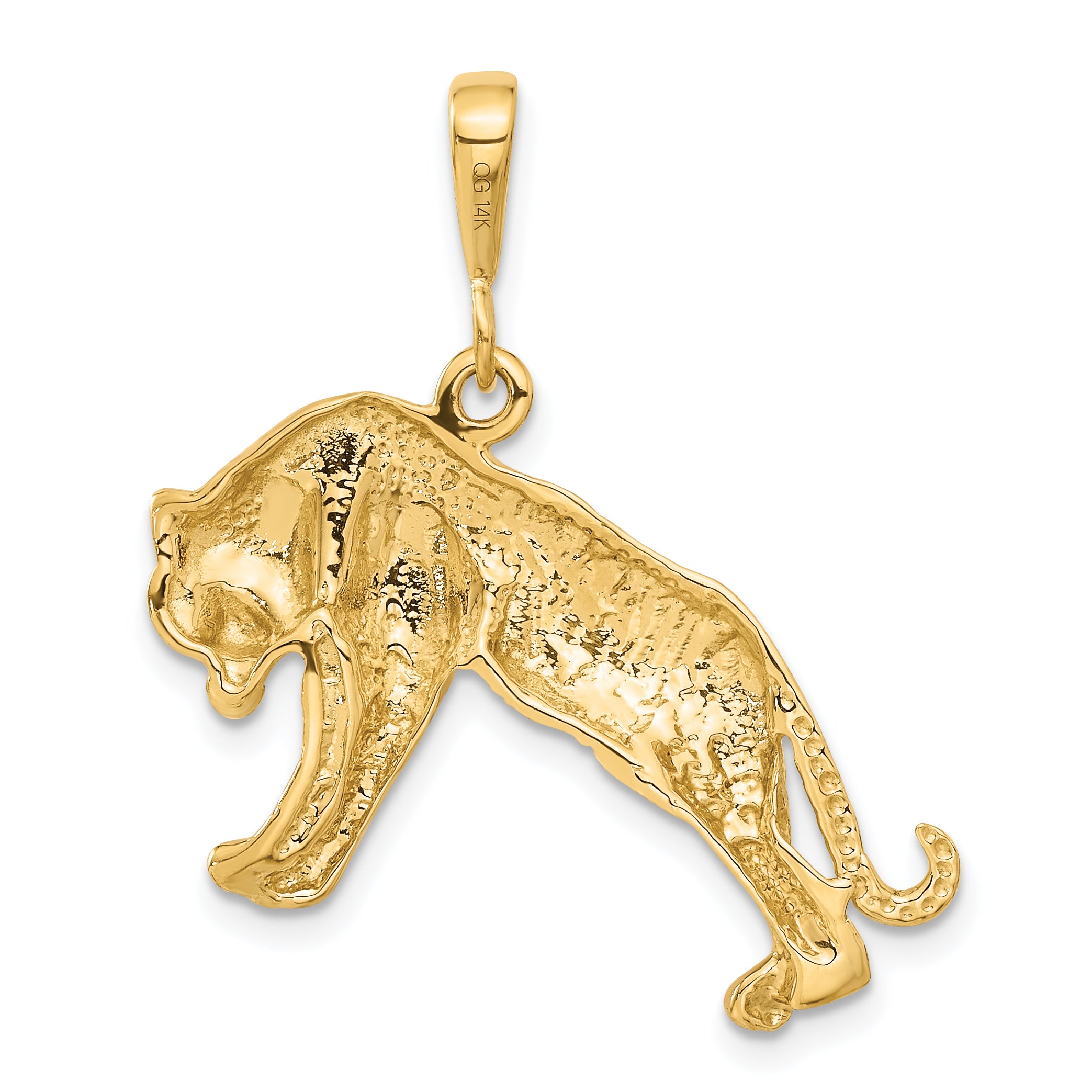 14k Tiger Charm