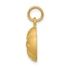 14k Baseball Charm