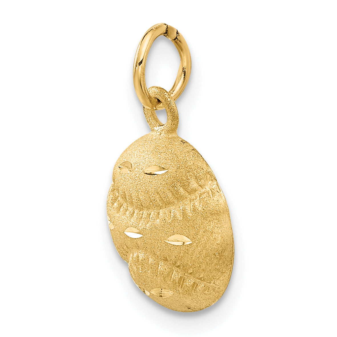 14k Baseball Charm