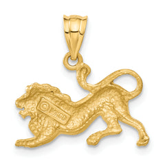 14k Lion Charm