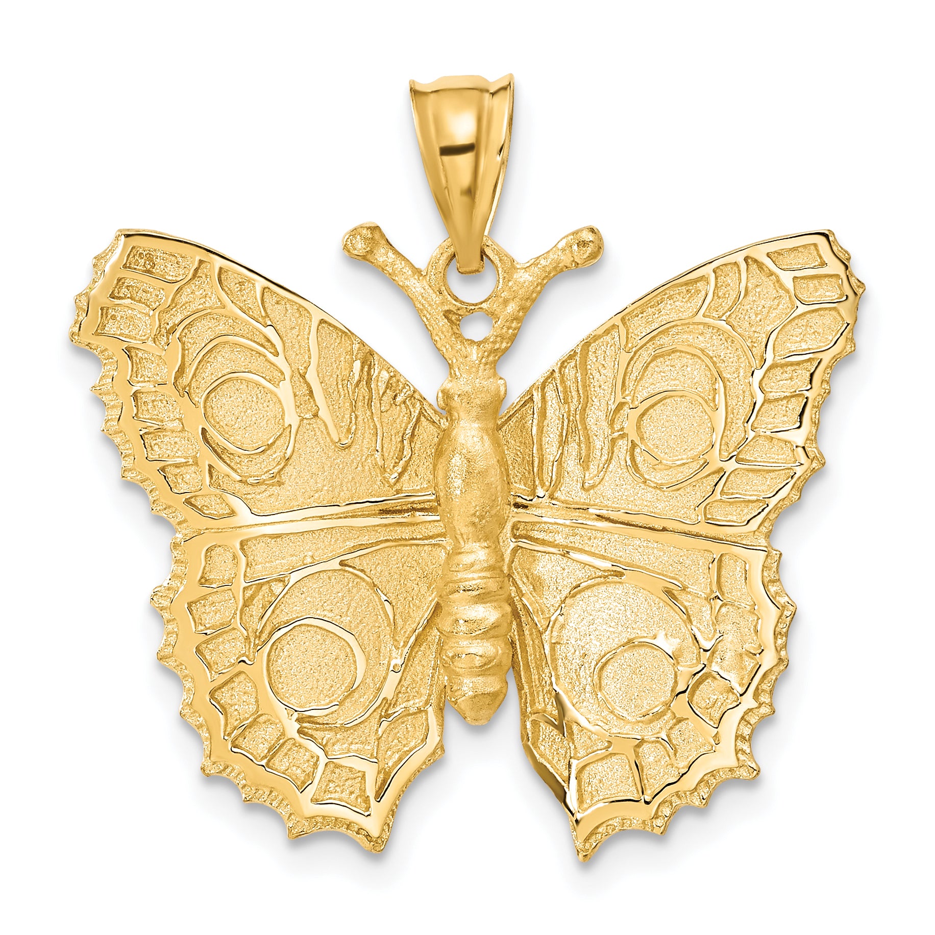 14k Butterfly Charm