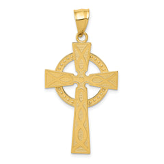 14k Celtic Cross Pendant