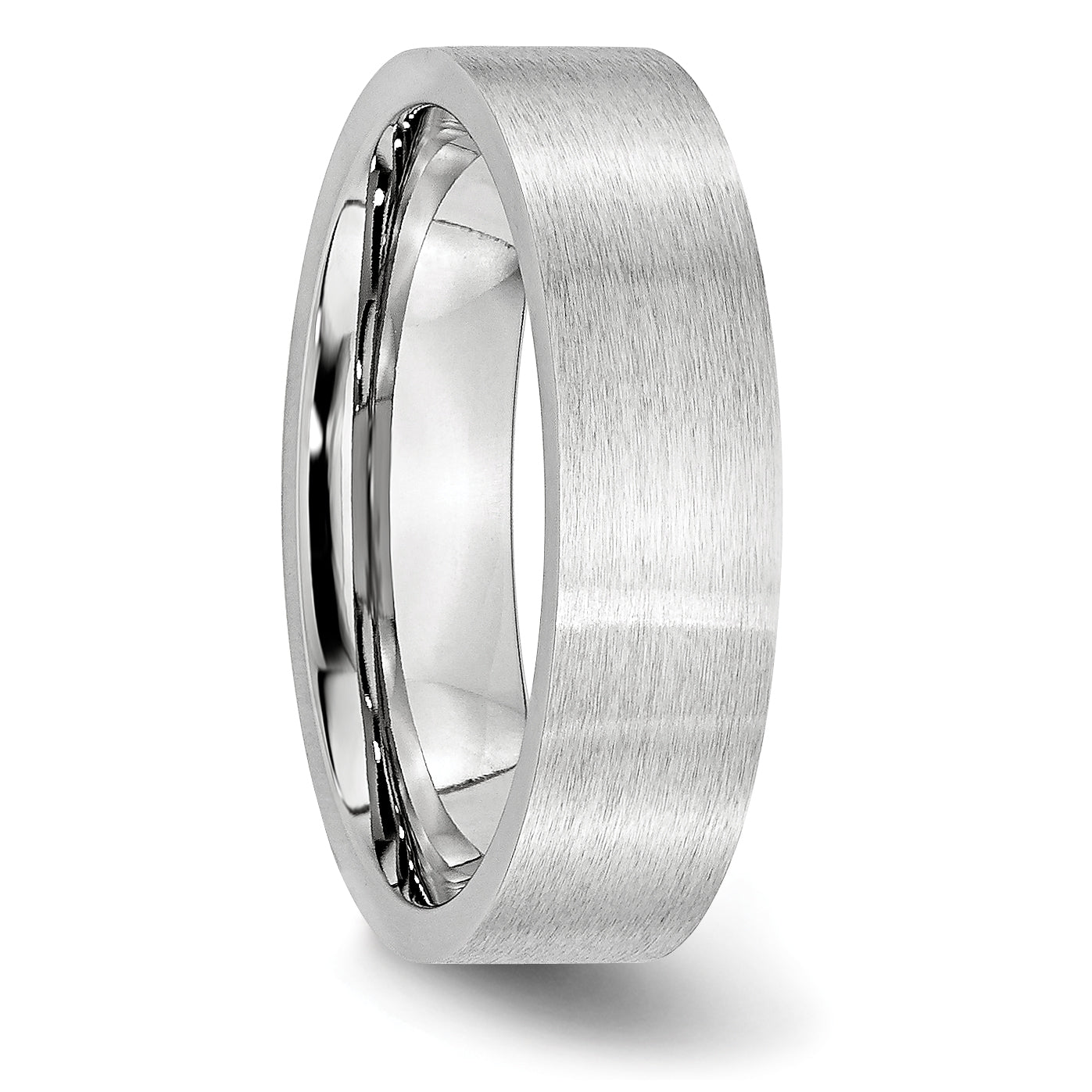 Cobalt Flat Satin 6mm Band