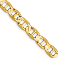 14k 8mm Concave Anchor Chain