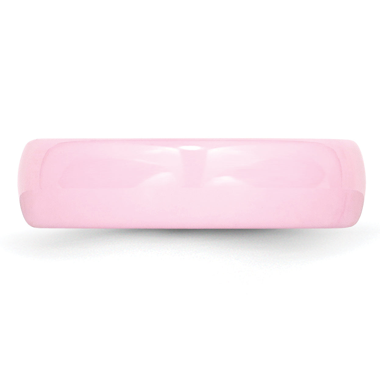 Ceramic Pink 6mm Polished Band