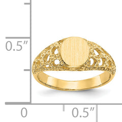 14k Signet Ring