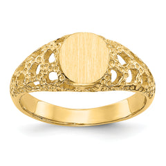 14k Signet Ring