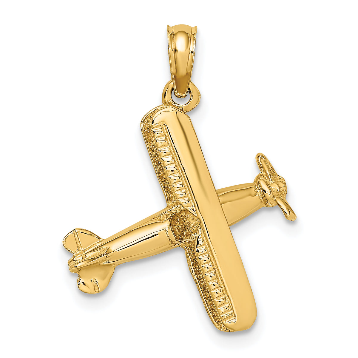 14k 3-D Bi-Plane Charm