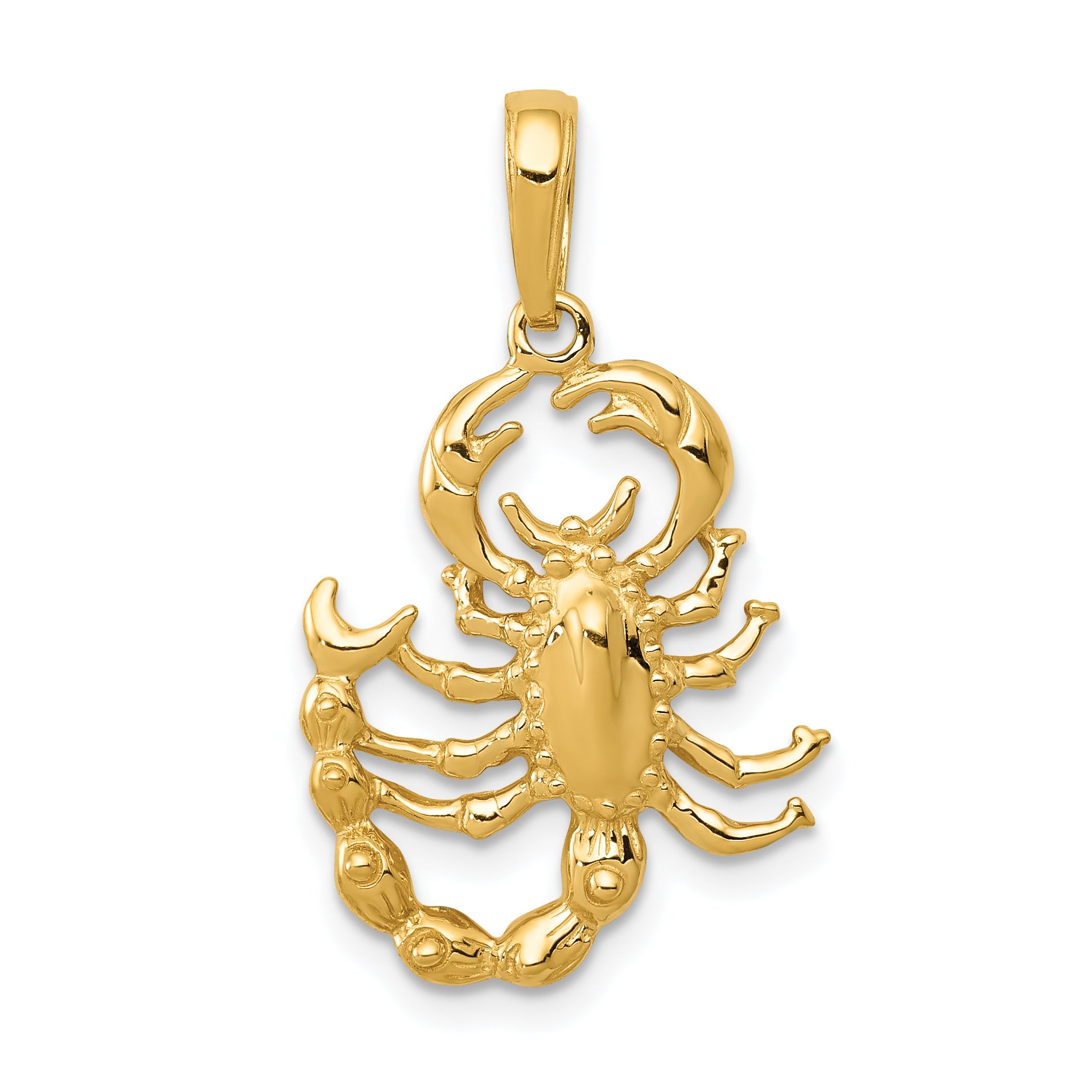 14k Scorpion Pendant