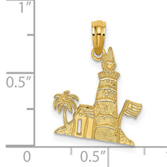 14k Lighthouse Charm