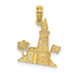 14k Lighthouse Charm