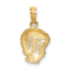 14k Boy Head Charm