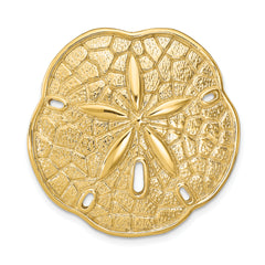 14k Sand Dollar Slide