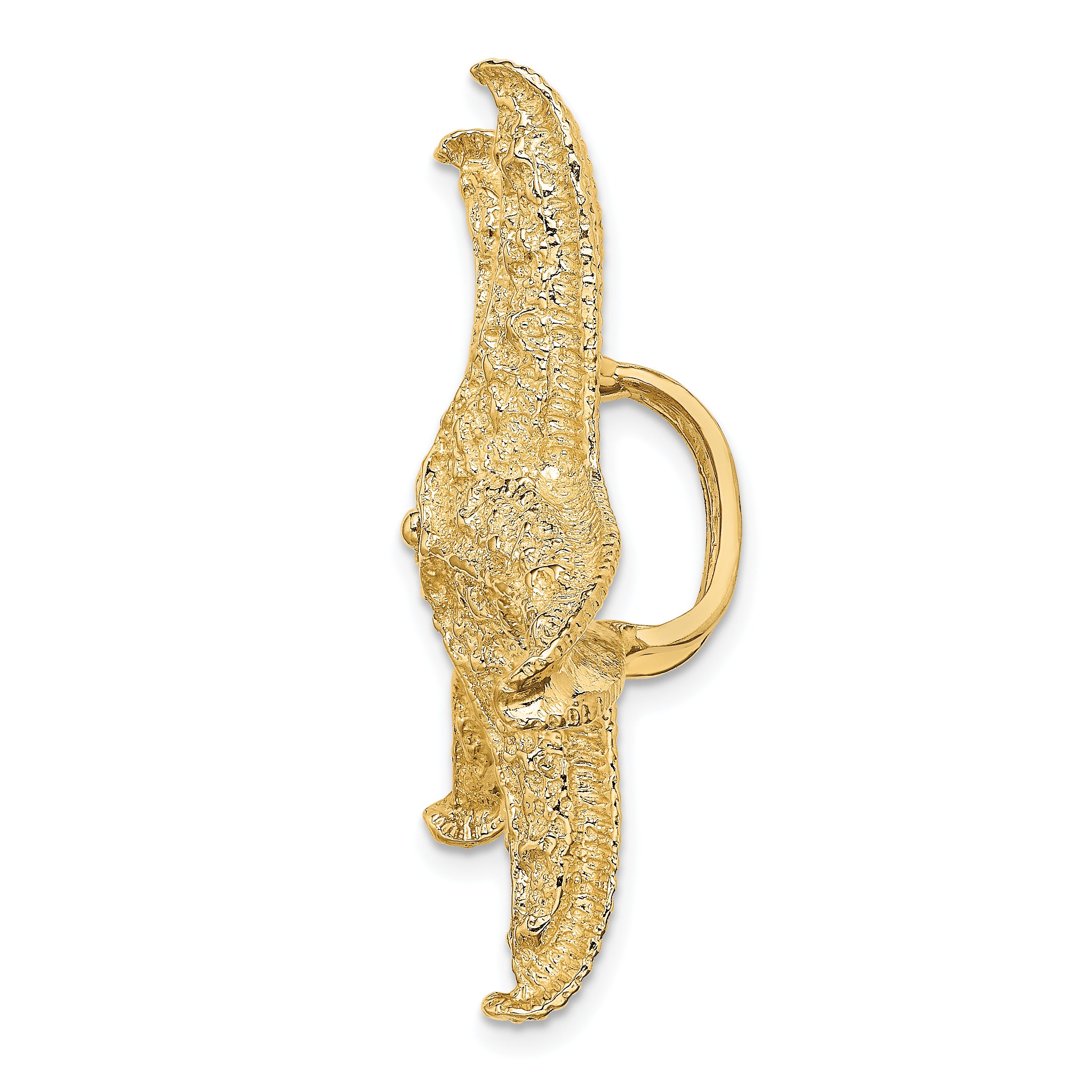 14k Starfish Slide