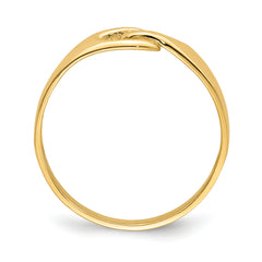 14k Free Form Knot Ring