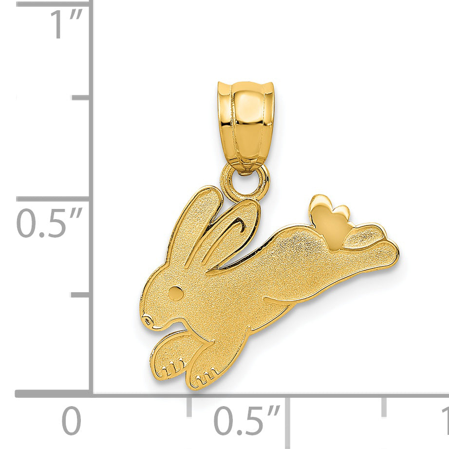 14K Rabbit Charm