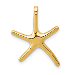 14k Starfish Chain Slide