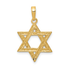 14k Star of David Pendant