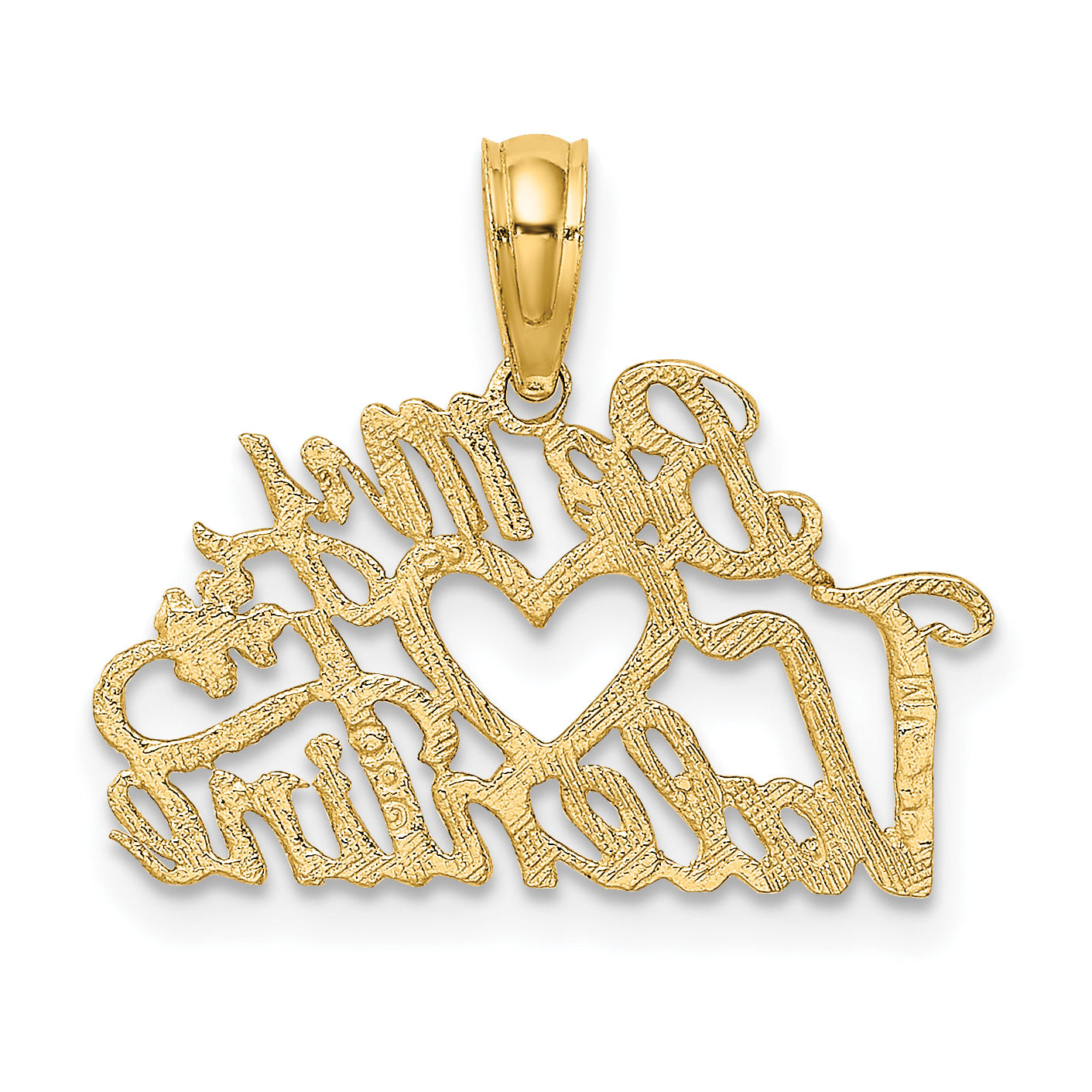 14K Be My Valentine Charm