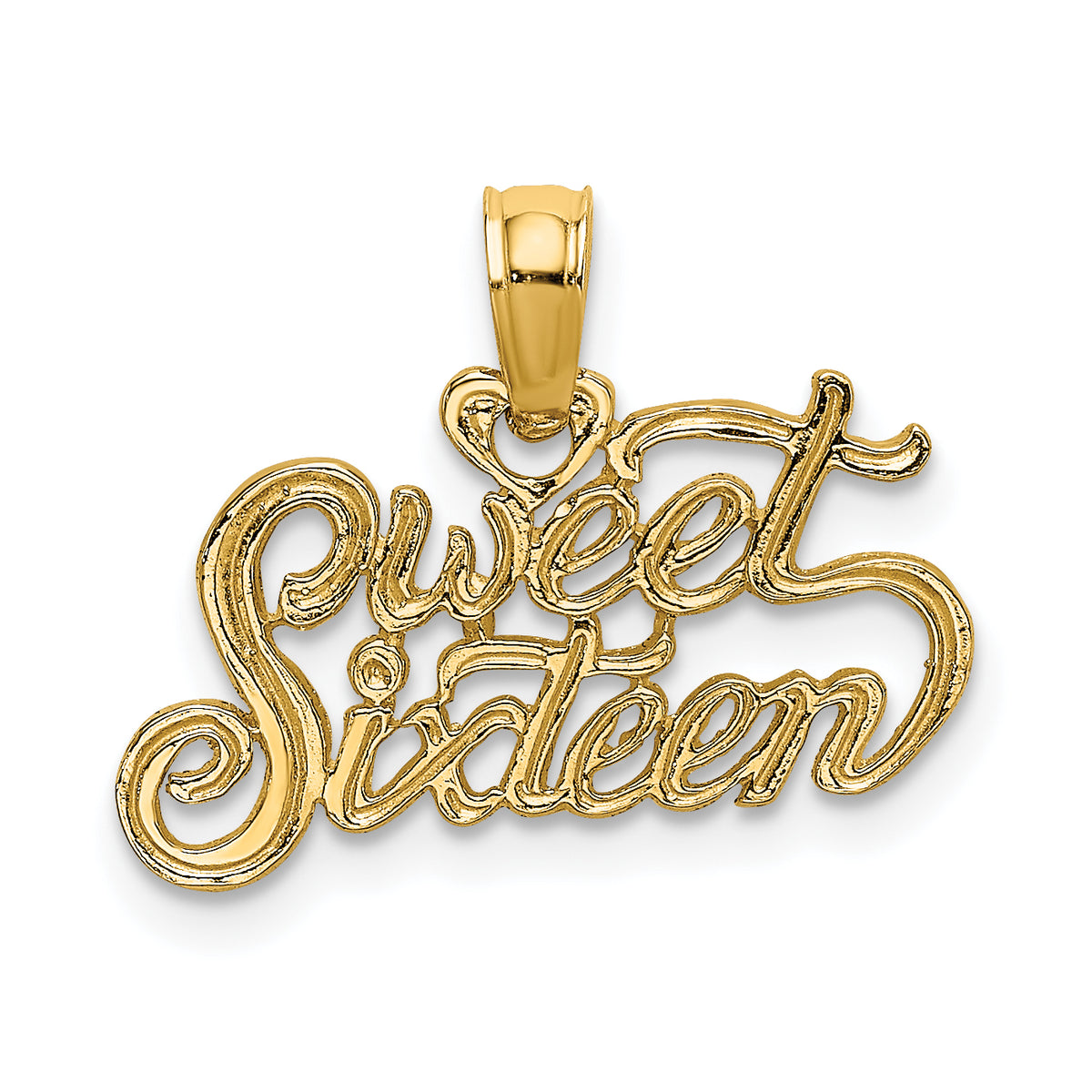 14K SWEET SIXTEEN Charm