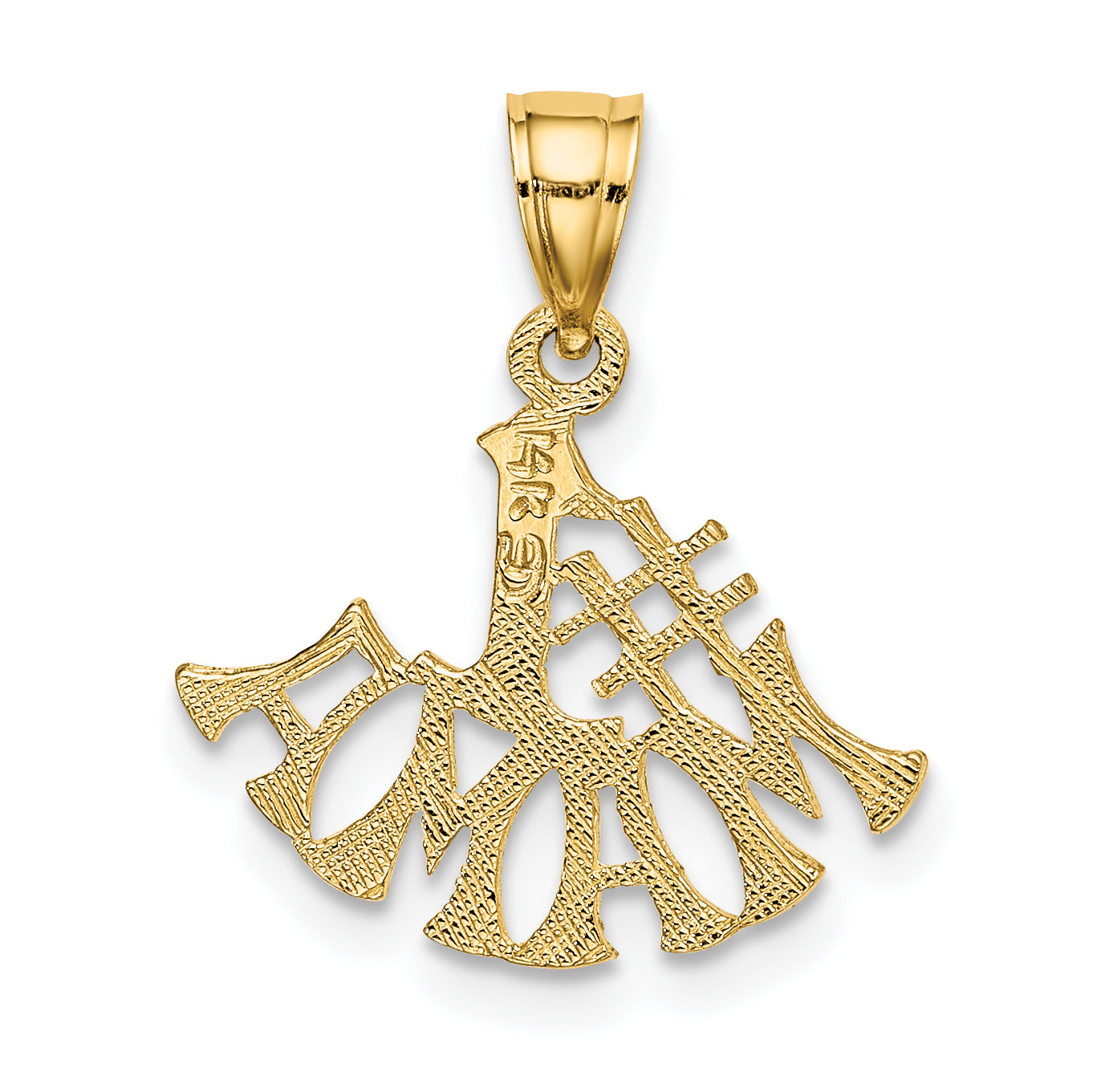 14K #1 MAMA Charm