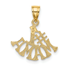 14K #1 MAMA Charm