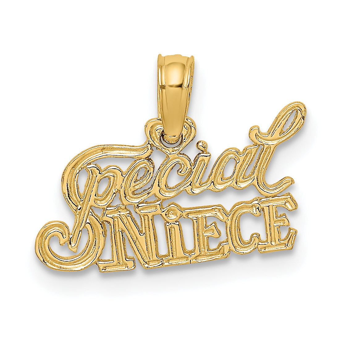 14K SPECIAL NIECE Charm