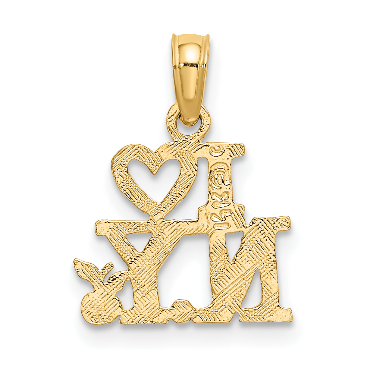 14K I HEART NY Charm