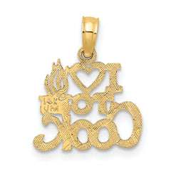 14K I HEART TO COOK Charm