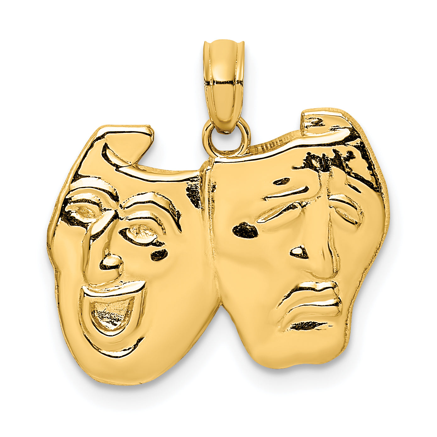 14K Comedy/Tragedy Charm