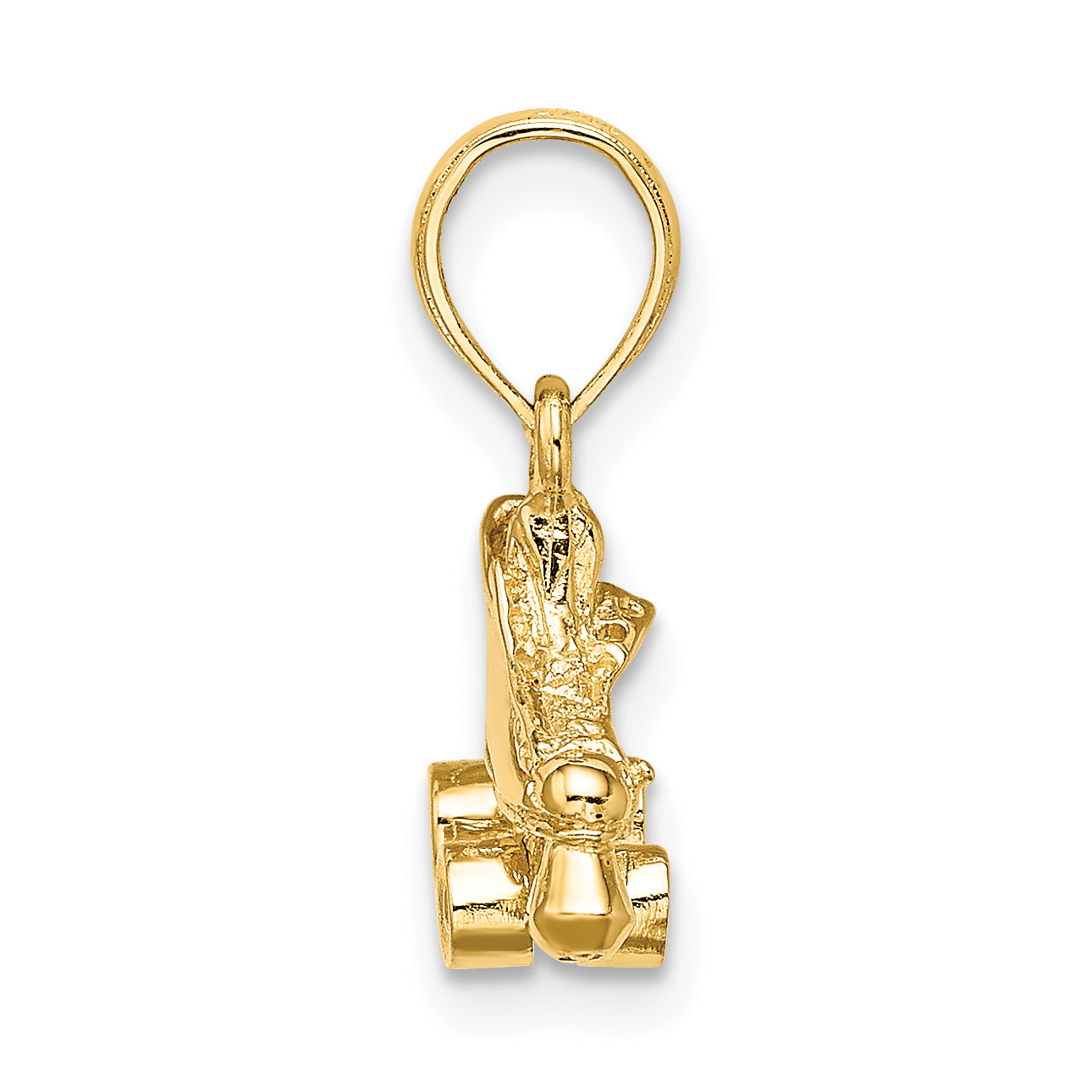 14K 3-D Roller Skate Charm