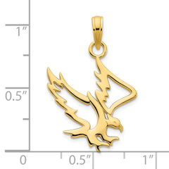 14k Eagle Pendant