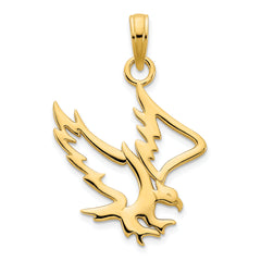 14k Eagle Pendant